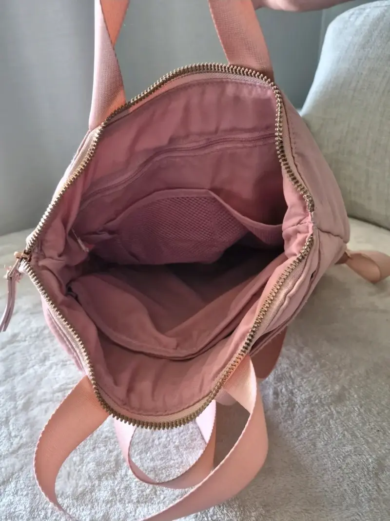 Mochila rosada Head con múltiples compartimentos - 3