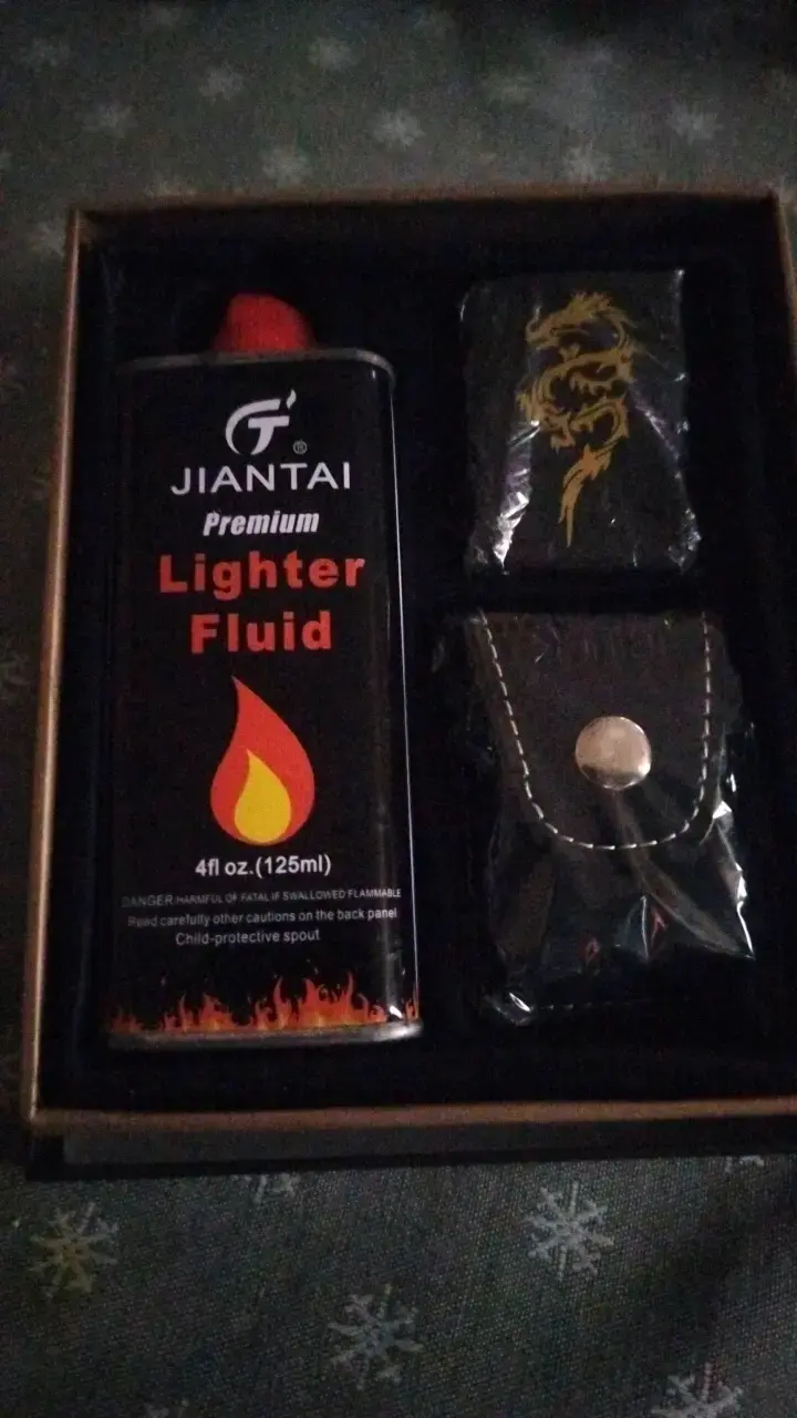Set de encendedor con líquido Jiantai