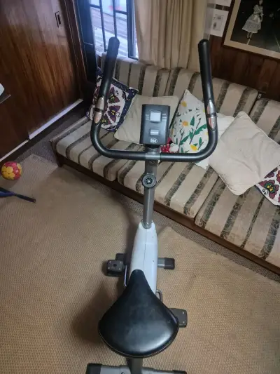 Bicicleta estática elíptica Everlast en buen estado - miniatura 1