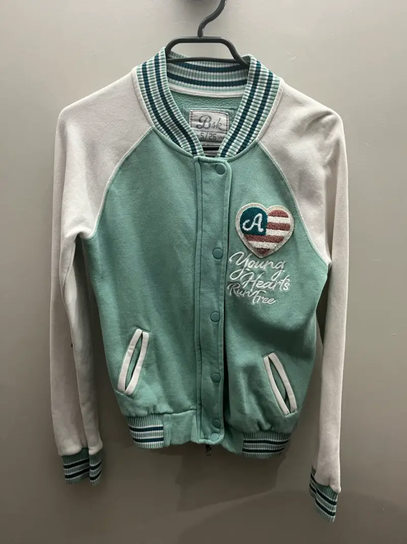 Chaqueta estilo varsity Bsk - 1