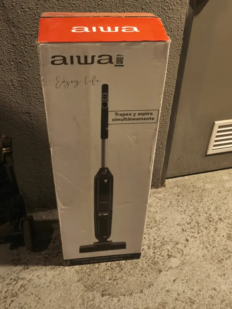 Aspiradora inalámbrica Aiwa con función de trapeado - 1