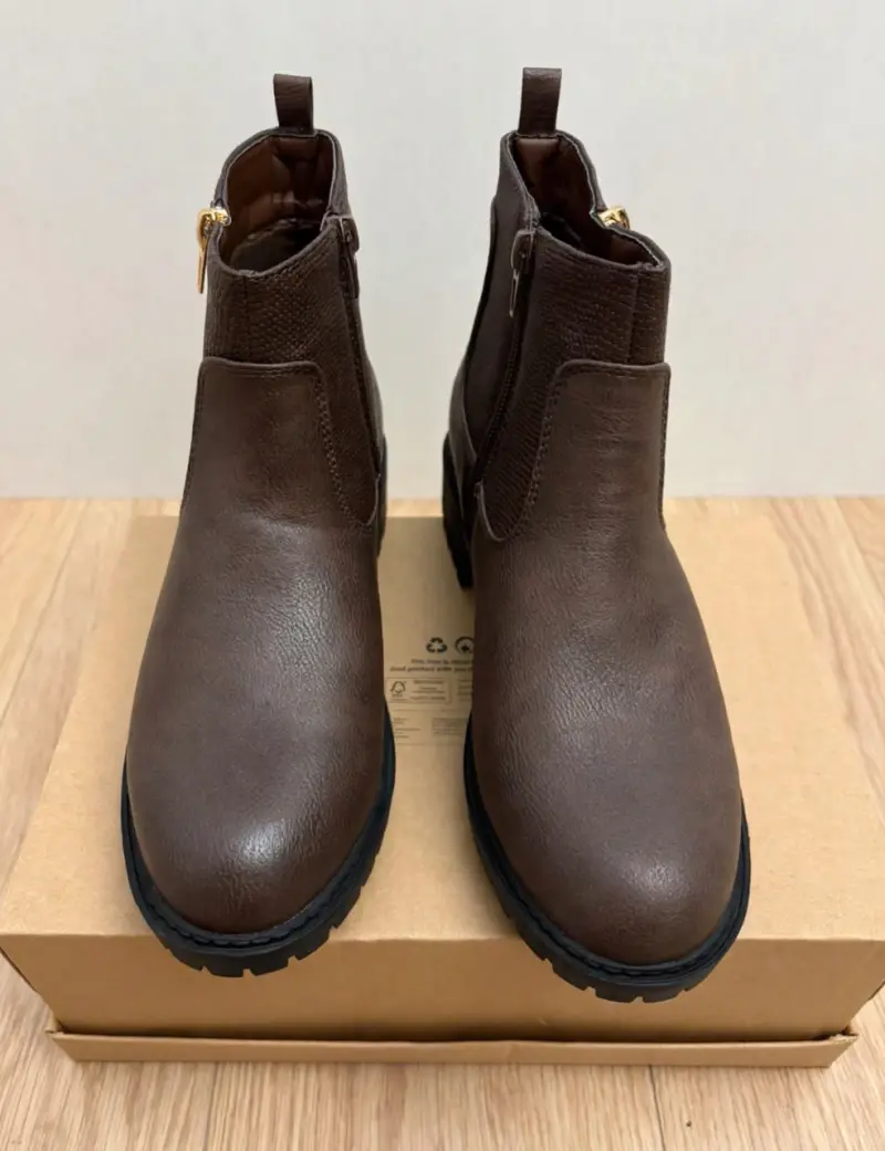 Botines Rainforest color café oscuro talla 37! - 2