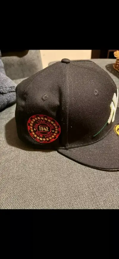Gorra New Era 59Fifty NY Negra con Rosa - miniatura 2