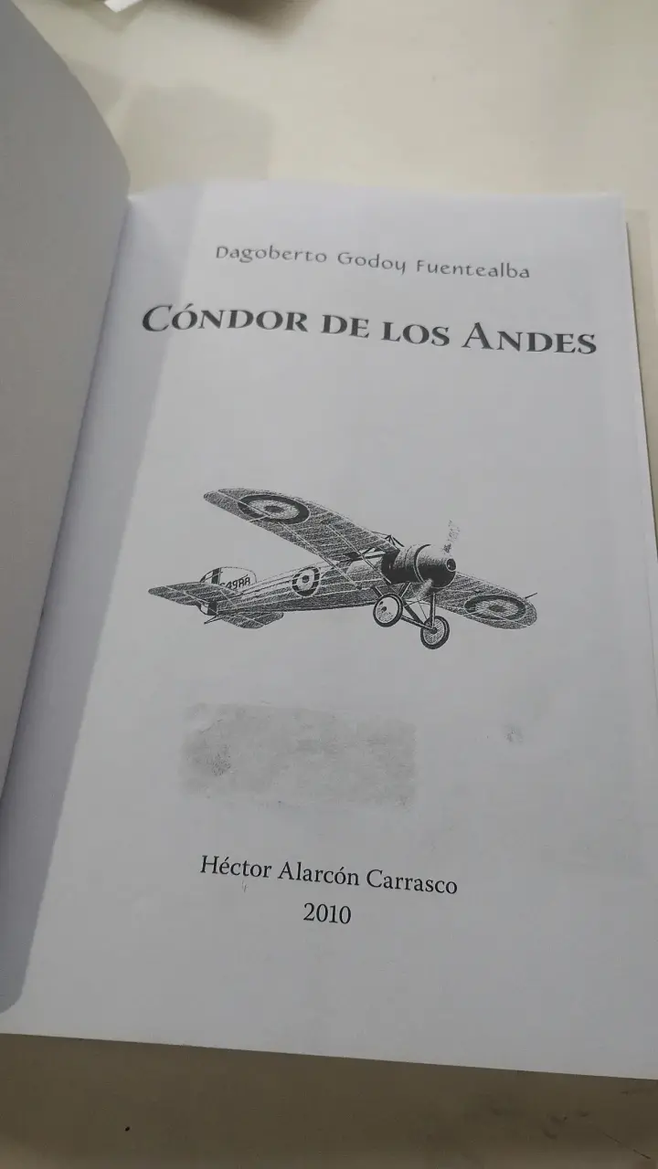 Libro Cóndor de los Andes de Dagoberto Godoy Fuentealba - 2