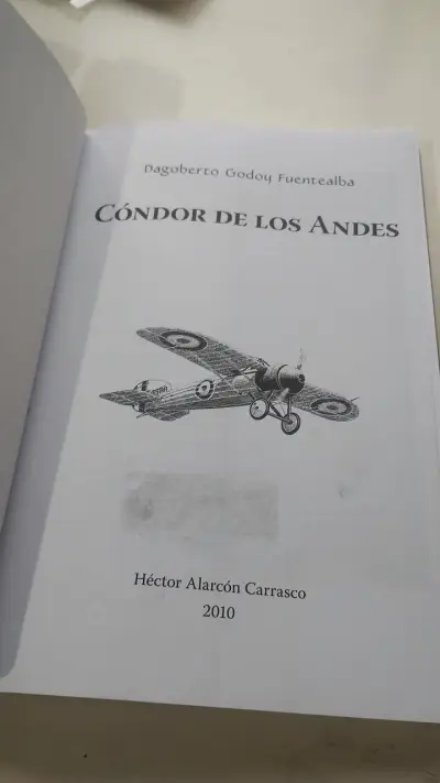 Libro Cóndor de los Andes de Dagoberto Godoy Fuentealba - miniatura 2
