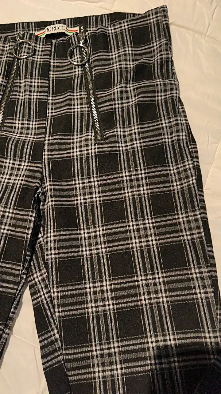 Pantalones strech cuadrillas talla small - 4