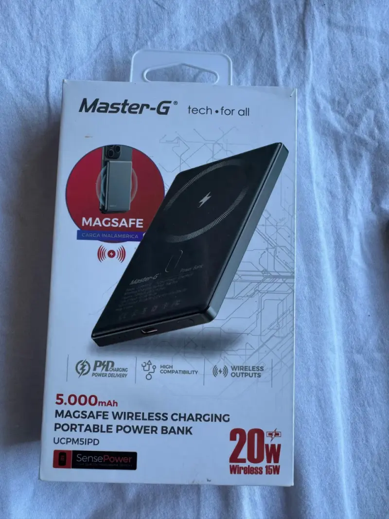 Power Bank Inalámbrico Master-G 5000mAh - 3
