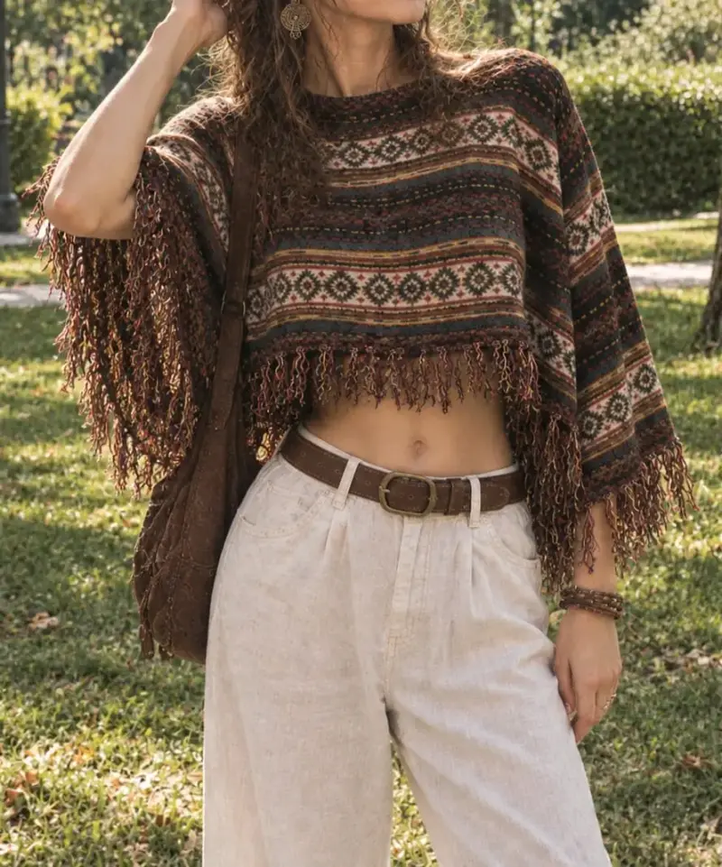 Poncho crop - 1
