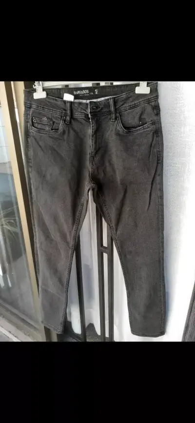 Jeans negros Barbados para hombre - miniatura 1