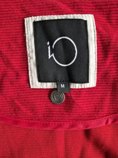 Blazer rojo casual para mujer talla M - miniatura 4