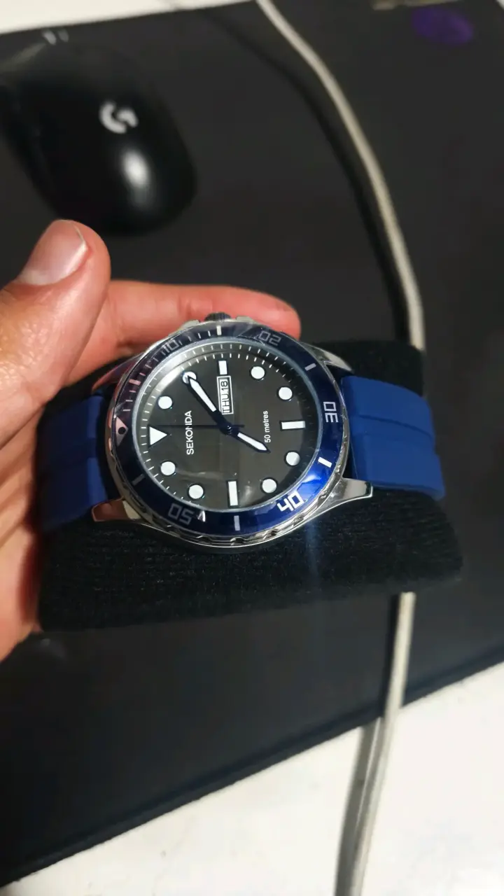 Reloj Sekonda para hombre con correa azul - 4