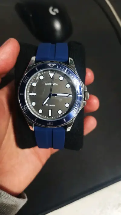 Reloj Sekonda para hombre con correa azul - miniatura 6