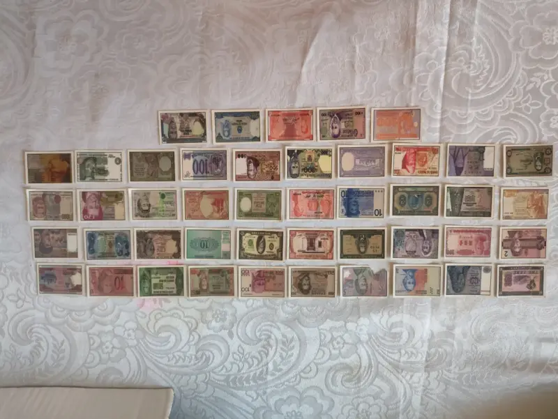 Colección completa de billetes antiguos EVERCRIPS - 1