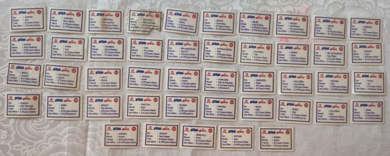 Colección completa de billetes antiguos EVERCRIPS - 3