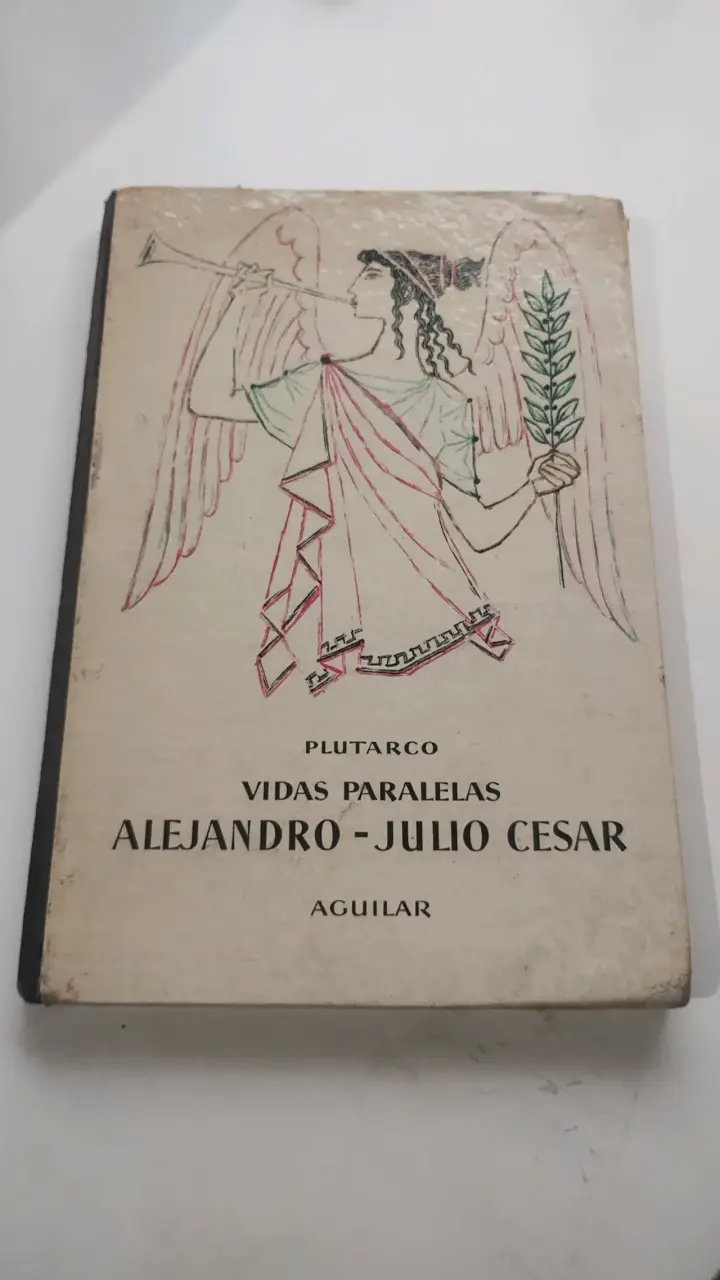Libro Vidas Paralelas de Plutarco - Aguilar - 1