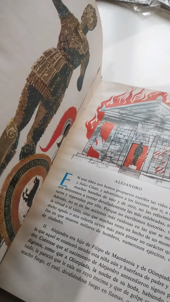 Libro Vidas Paralelas de Plutarco - Aguilar - 3