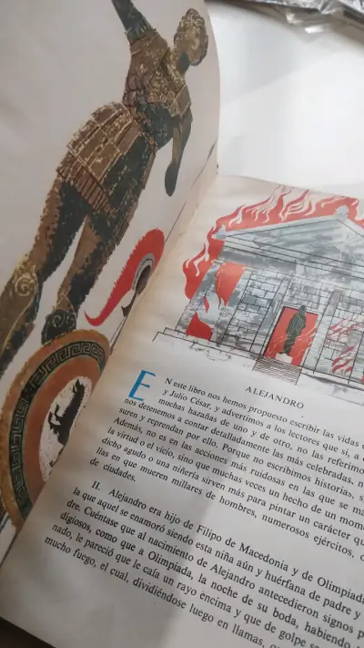 Libro Vidas Paralelas de Plutarco - Aguilar - miniatura 3