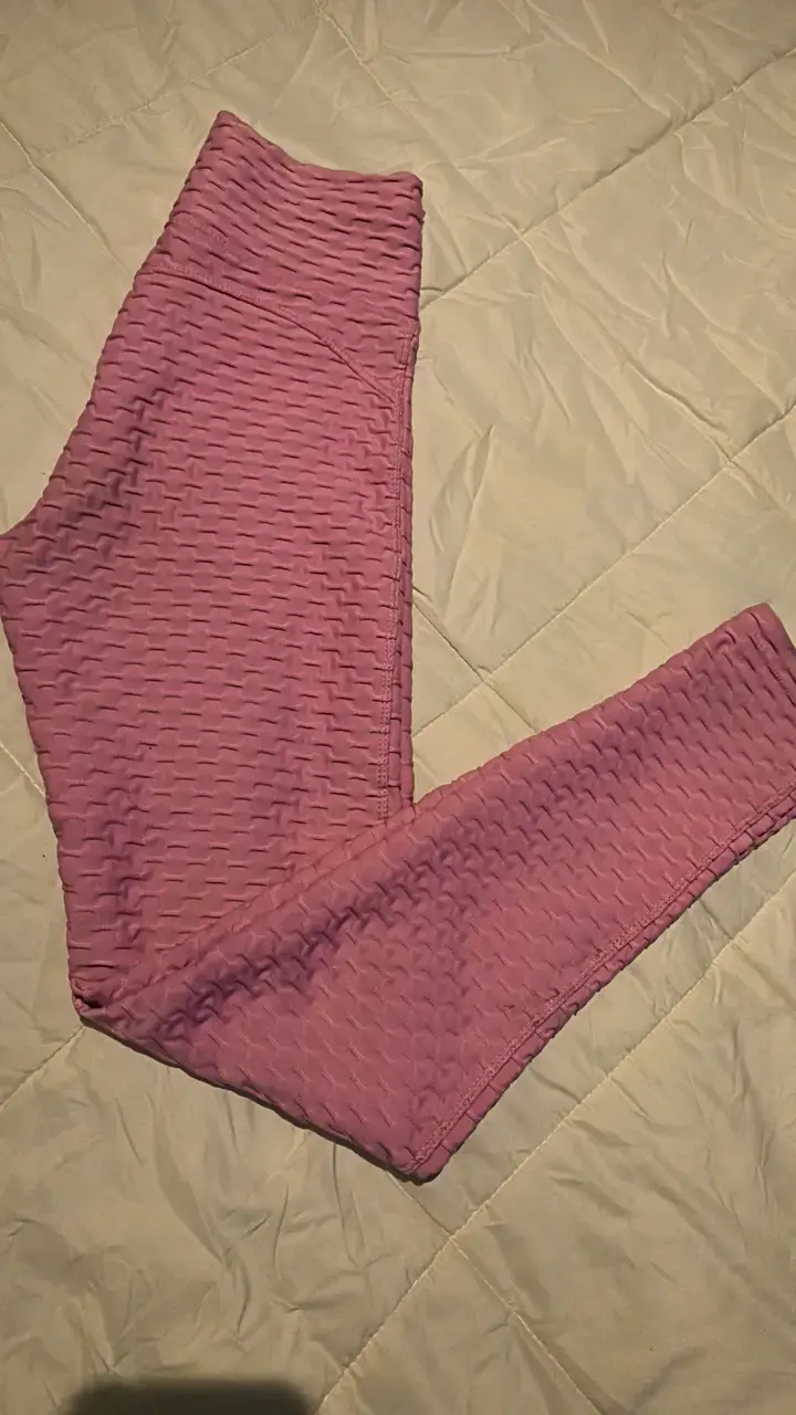 Leggings deportivos rosados para mujer - 4