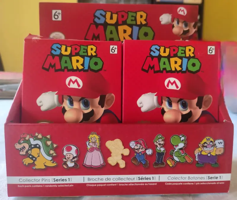 Set de Pines Coleccionables Super Mario NINTENDO - 5