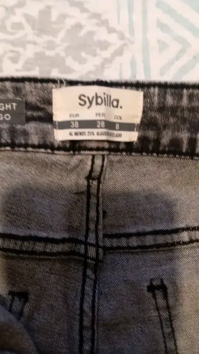 Pantalones cargo grises Sybilla para mujer - miniatura 2