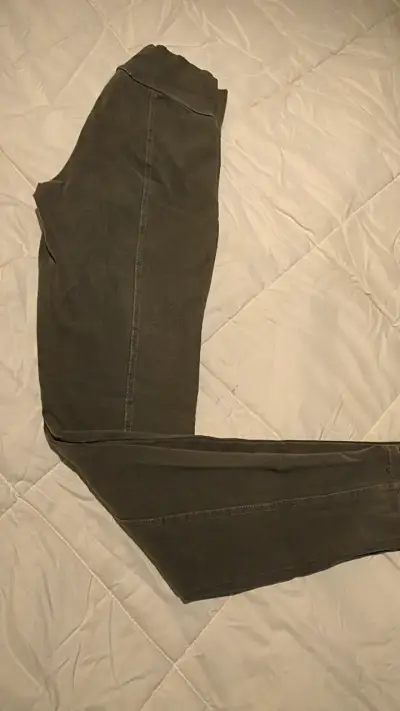 Leggings de mujer color gris con rodillera - miniatura 4