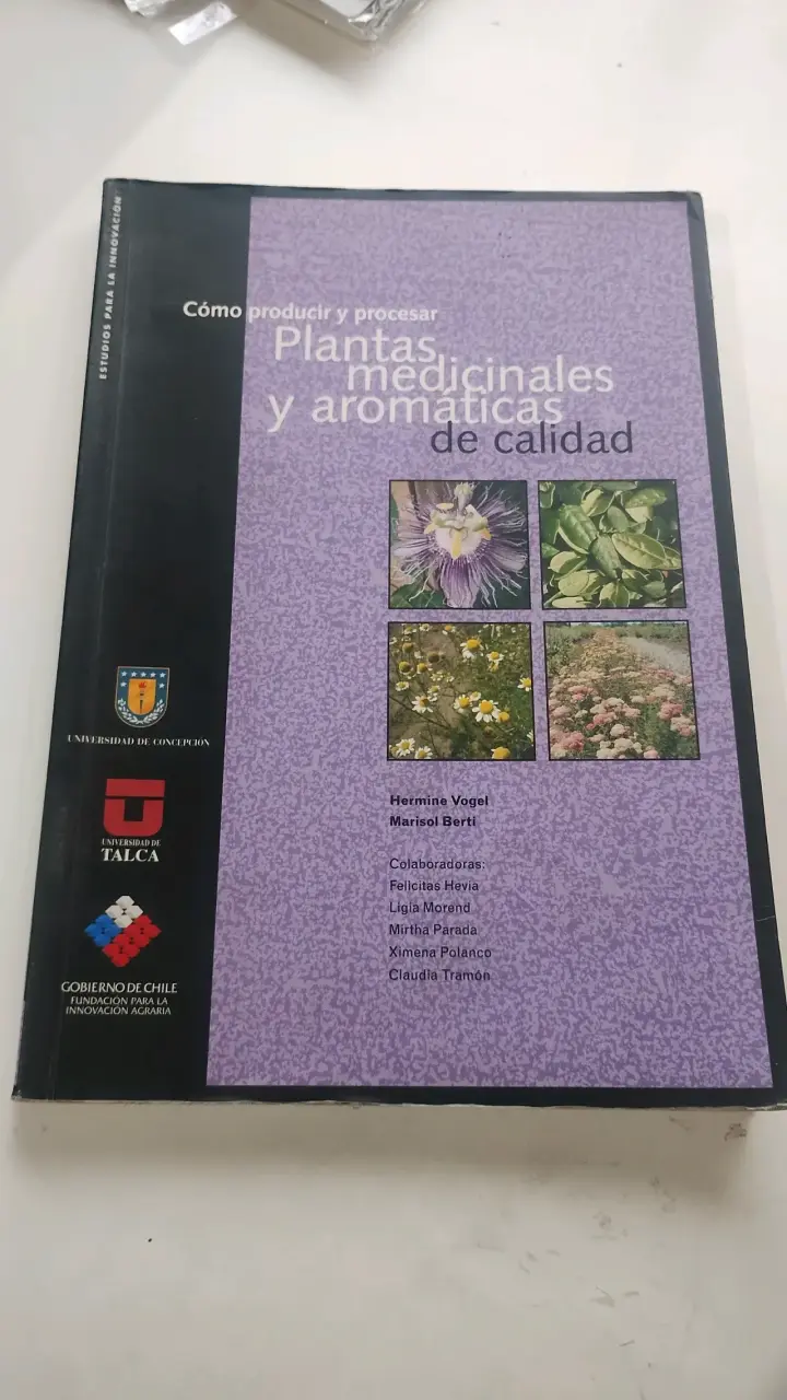 Libro.Plantas medicinales y aromáticas de Calidad - 1