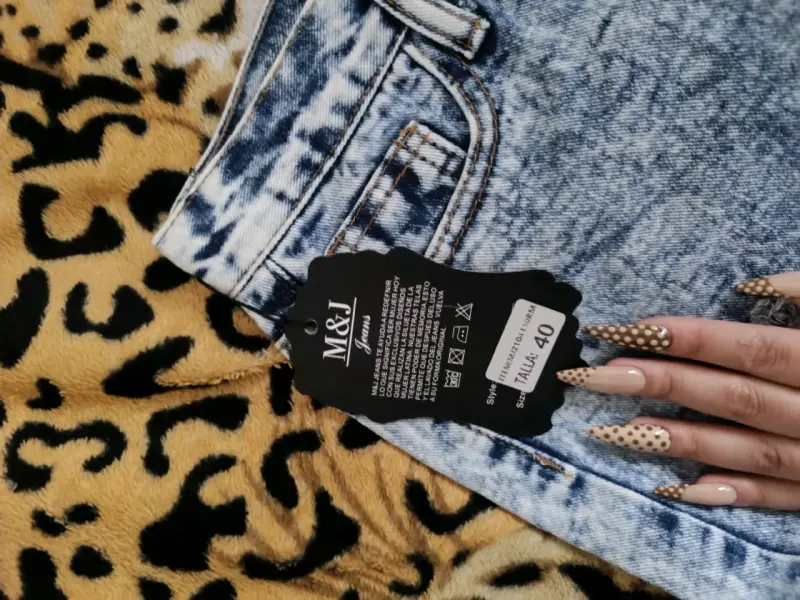 Jeans desgastados para mujer talla 40 - 3