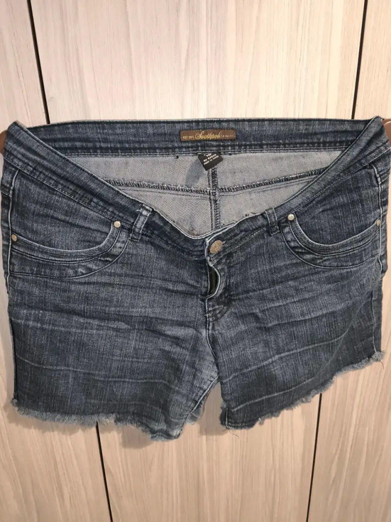 Shorts de mezclilla azul para mujer Southpole