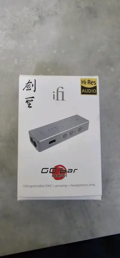 DAC portátil iFi Go Bar Kensei Hi-Res Audio - miniatura 1