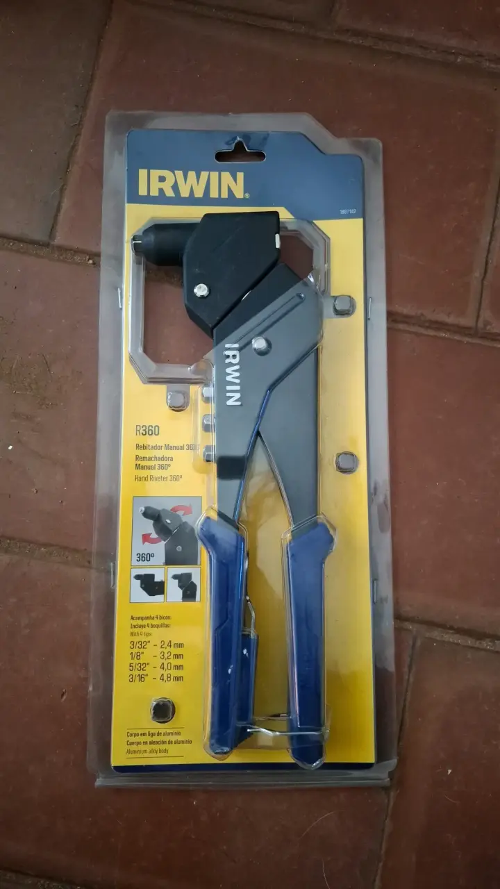 Remachadora Manual Irwin R360 360°
