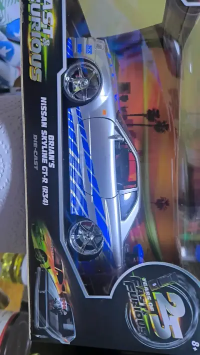 Auto a escala Nissan Skyline GT-R R34 Fast & Furious - miniatura 2