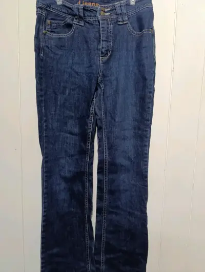 Jeans de mezclilla azul para mujer talla 6 - miniatura 1