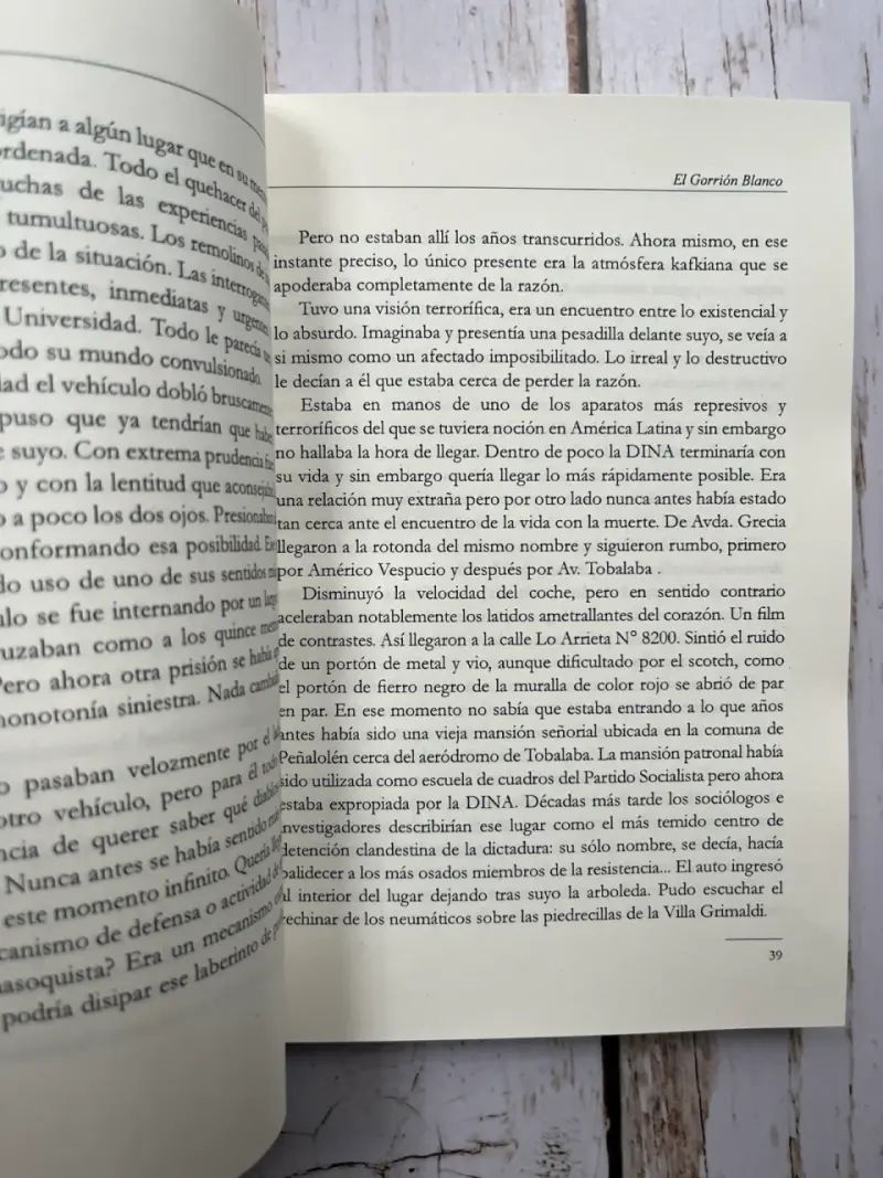 Libro El Gorrión Blanco de Alex Fuentes Díaz - 4