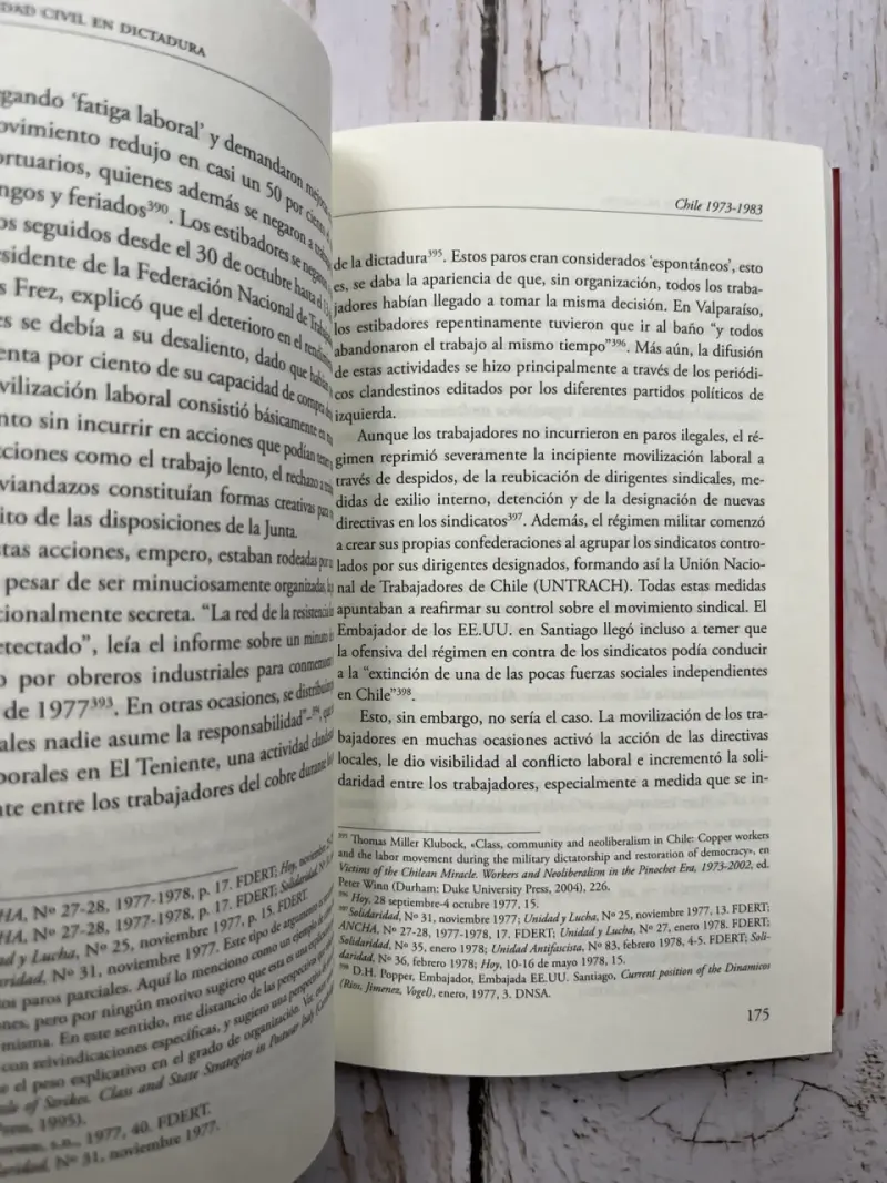 Sociedad Civil en Dictadura de Manuel Bastías - 6