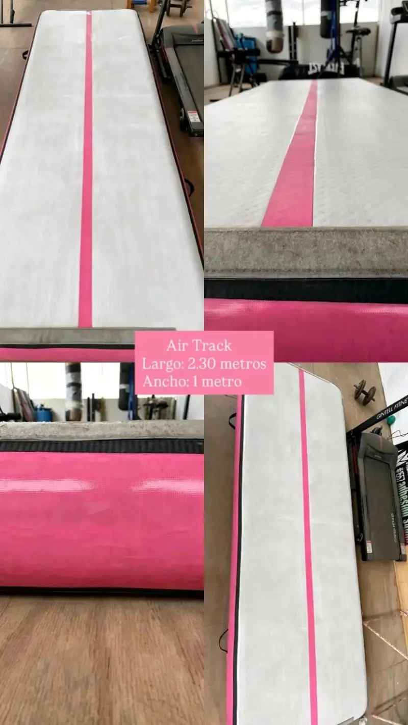 Colchoneta Inflable Air Track 2.3m Rosa