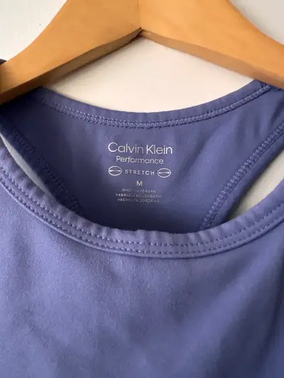 Top deportivo Calvin Klein morado - miniatura 3
