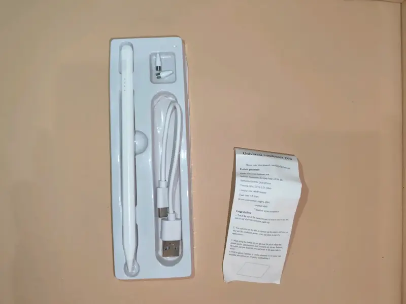 Lápiz táctil universal blanco para iOS, Android y Windows - 3