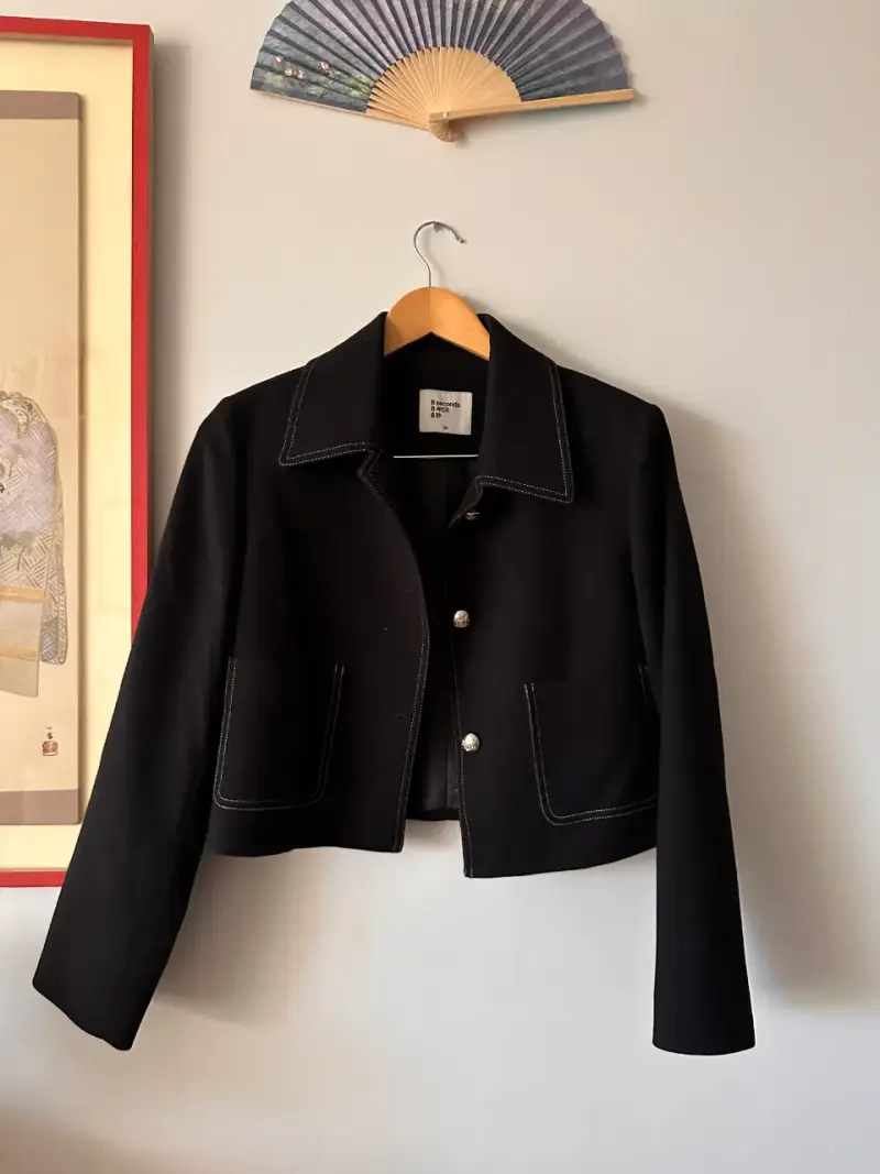 Chaqueta negra de mujer 8 Seconds XS - 1