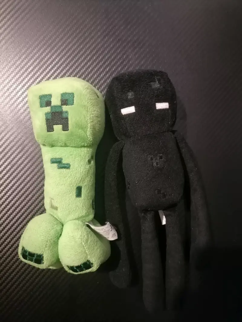 Pack Peluches Originales Minecraft Mojang - 1