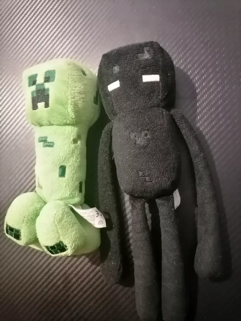 Pack Peluches Originales Minecraft Mojang - 3
