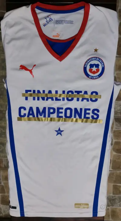 Camiseta Puma Chile Campeones 2015 Edición Especia - miniatura 1