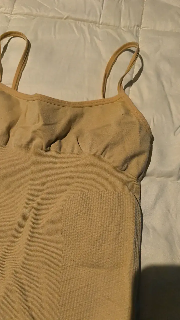 Body beige sin mangas para mujer - 3