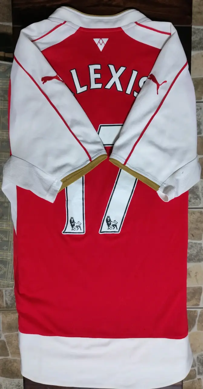 Camiseta Arsenal Puma Alexis Sánchez Roja - 4