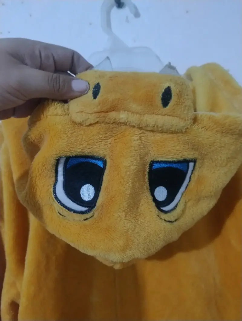 Pijama Entero Disfraz de León para Adulto - 3