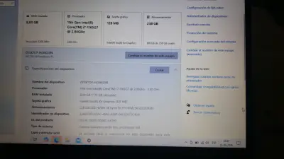 Notebook HP Intel i7 11° Generación 15.5 pulgadas - miniatura 1