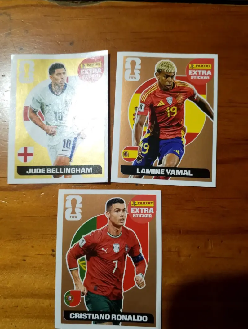 Set de láminas Panini FIFA Extra Stickers