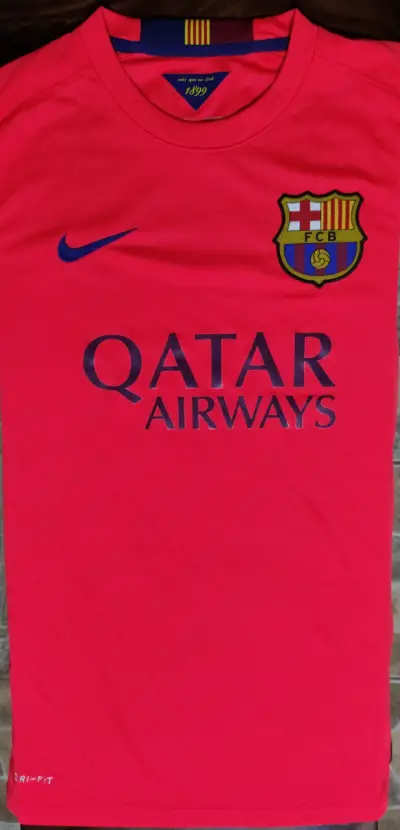 Camiseta FC Barcelona Nike Roja Temporada 2015 - miniatura 1