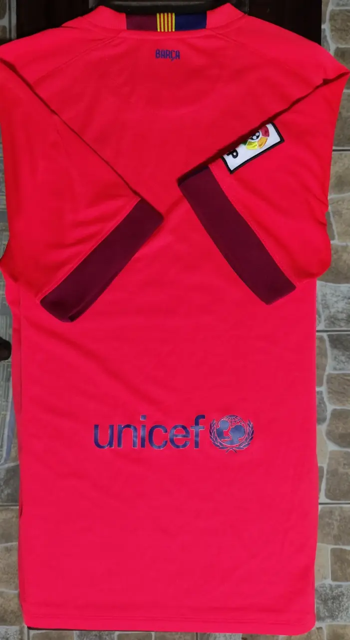 Camiseta FC Barcelona Nike Roja Temporada 2015 - 3