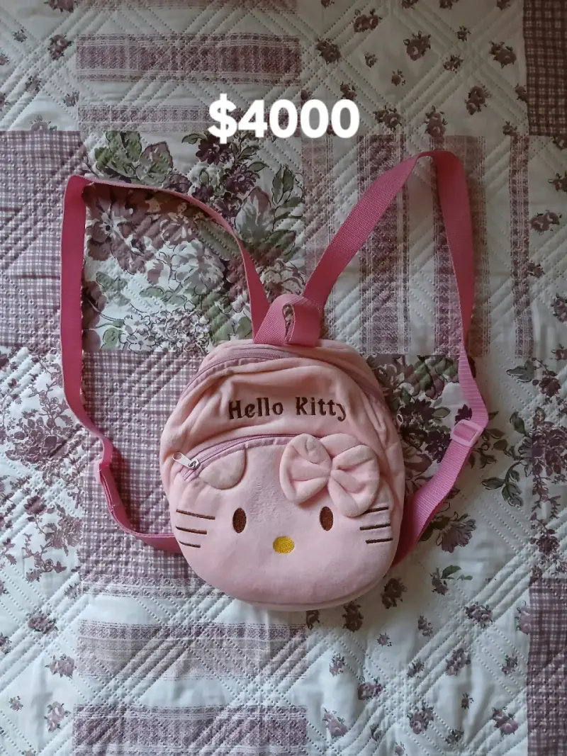 Mochila infantil Hello Kitty rosa - 1