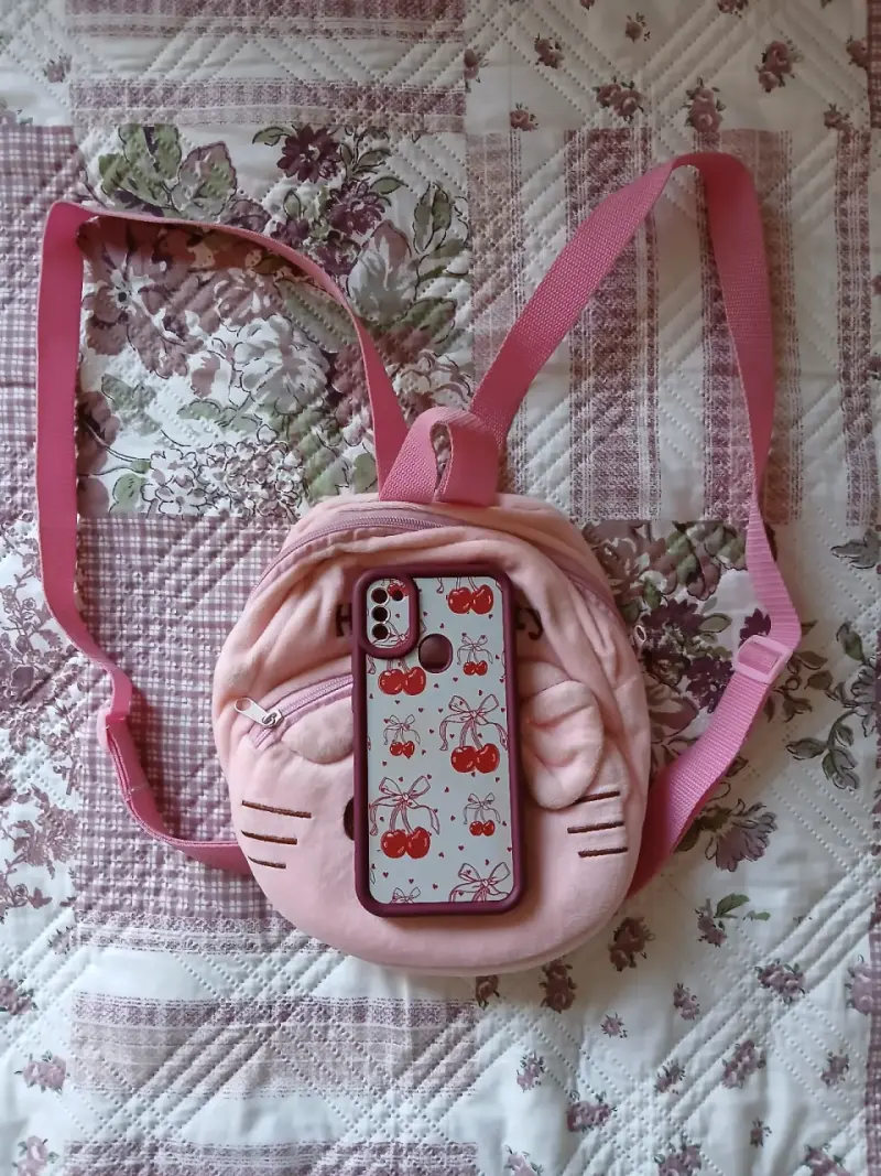 Mochila infantil Hello Kitty rosa - 2